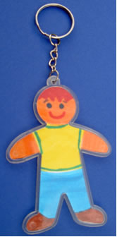 Design-a-Person Keyring