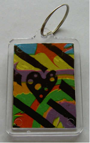 Plastic Keyring