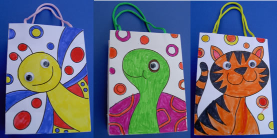 Wiggle Eye Gift Bags