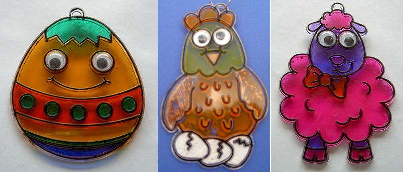 Wiggle Eye Sun-catchers